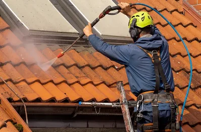 Démoussage et hydrofuge de toiture à Piève